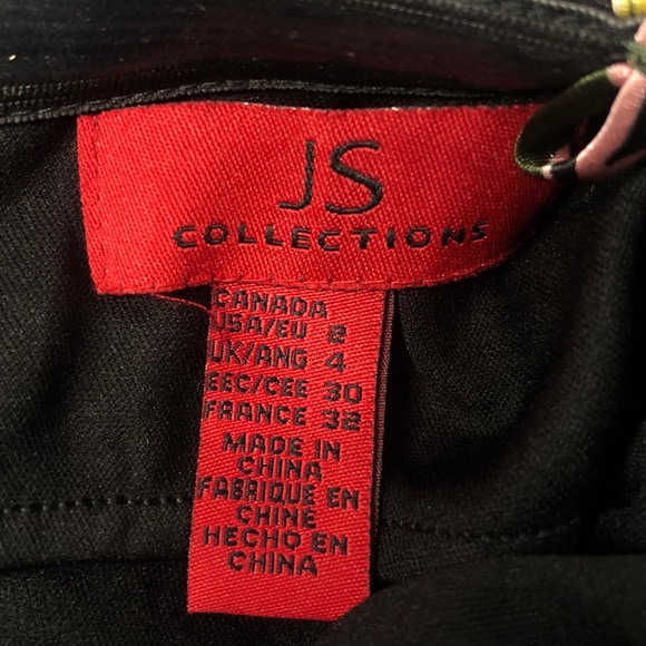 JS Collection Floral Pleated Dress - Picture 7 of 8